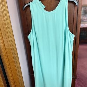 Turquoise dress